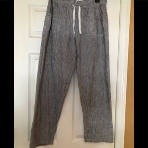 Drawstring summer pants